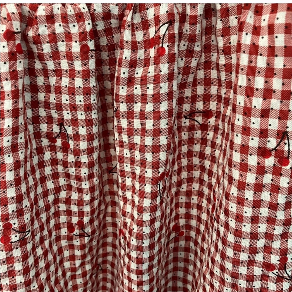 Banned Red Cherry Sweet Pea Dress -
-smocked bodice -NWOT-Sz XXL🍒​ - Picture 7 of 15